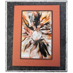 Encaustic Elements - Note Card #21-17